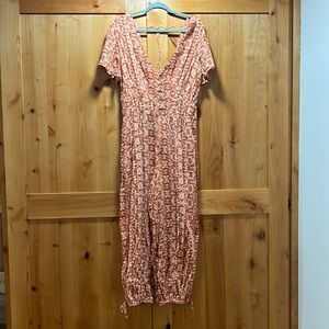 Free people jumpsuit. large.